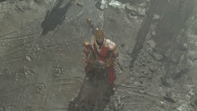 a druid wearing legacy items in diablo 4 season 4 loot reborn