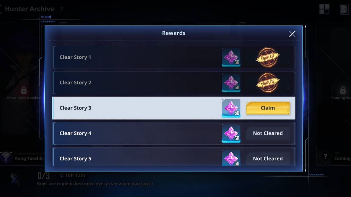 Solo Leveling Arise draw tickets