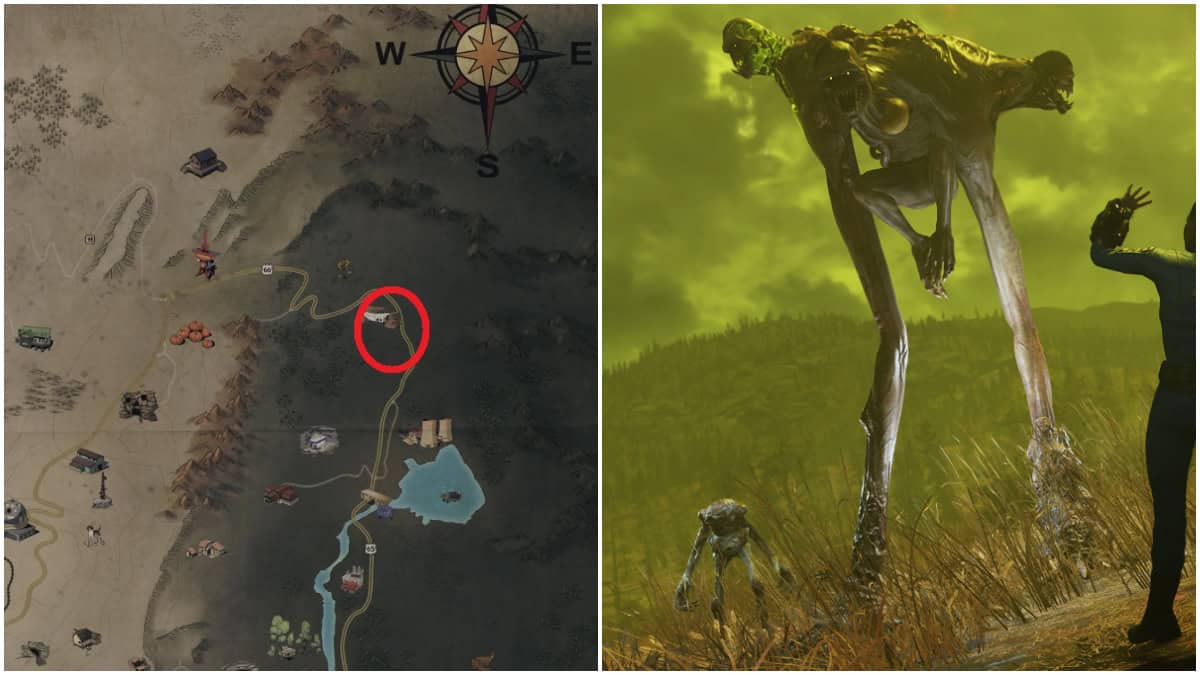 Fallout 76 cryptid location guide