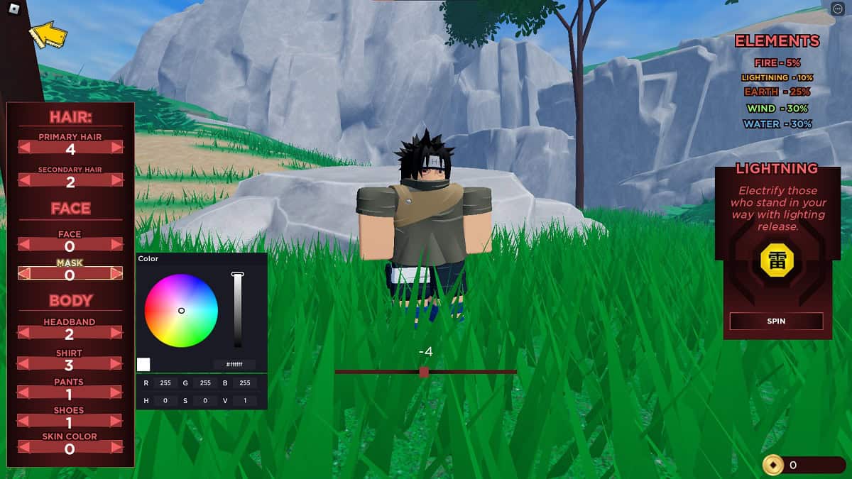 creating a custom character in roblox shinobi battlegrounds