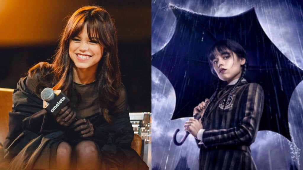 Jenna Ortega Puts ‘Scream’ Drama Behind Her While Showing off Her ‘Wednesday’ Castmates Jenna Ortega shares a photo from the set of Wednesday season 2.