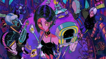Keylocker: Hands-On Early Impressions – Turn-Based, Angst-Filled Cyberpunk Revolution Keylocker impression art