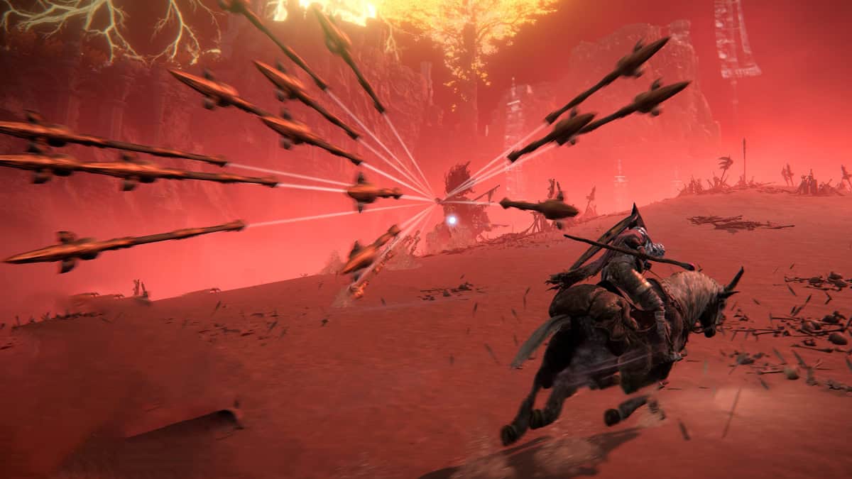 Elden Ring Starscourge Radahn arrows