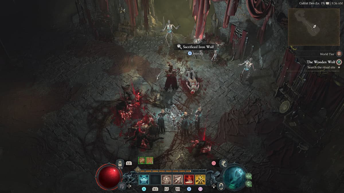 where to find missing iron wolf in diablo 4