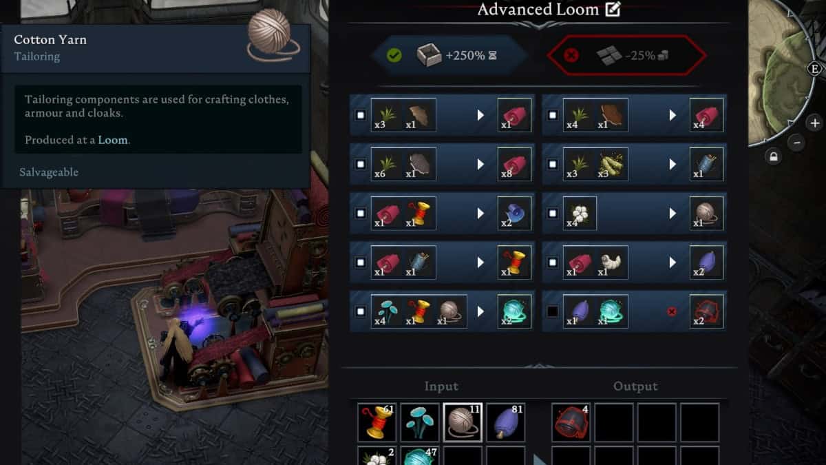 V Rising cotton yarn image