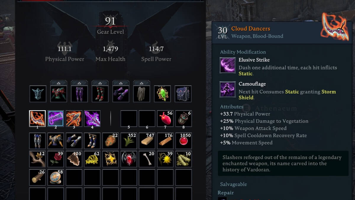 V Rising Legendary weapons image