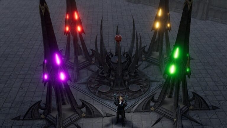 V Rising: Soul Shard Guide & How to Get Them V Rising Soul Shard pedestal