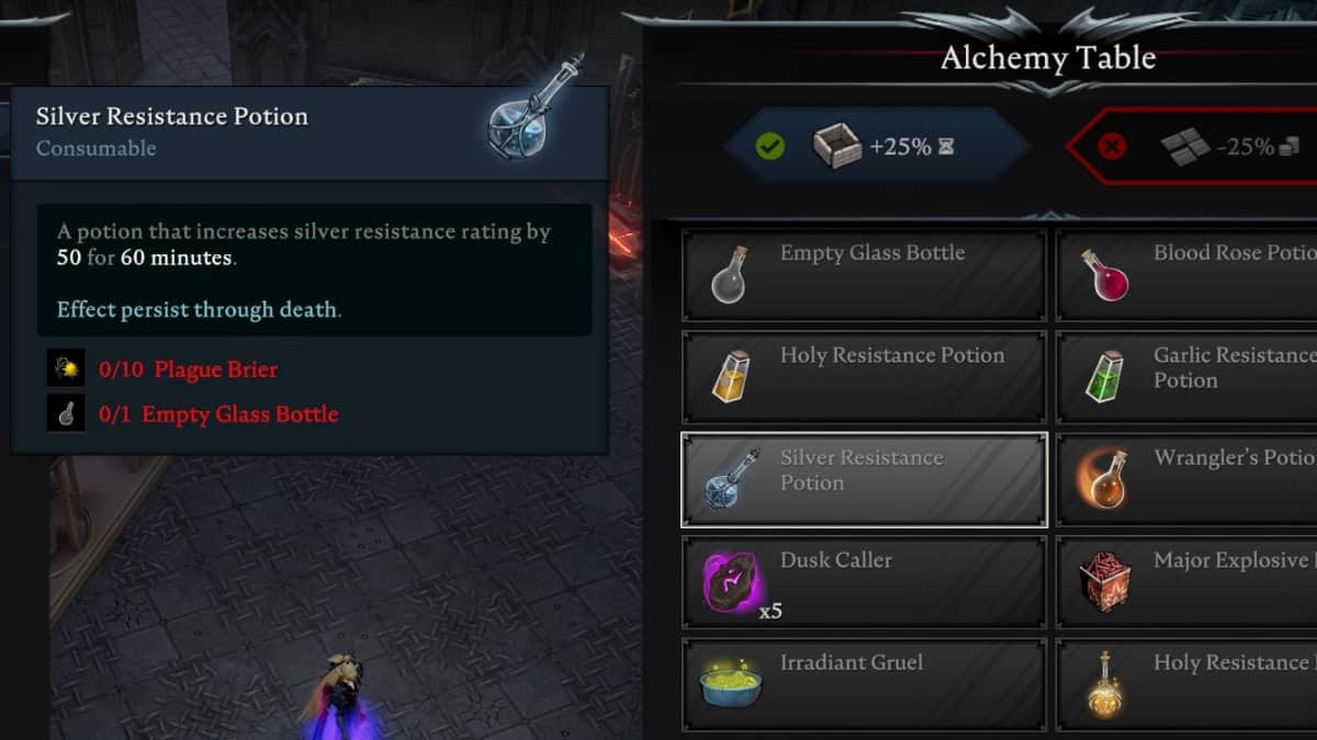 V Rising plague brier image