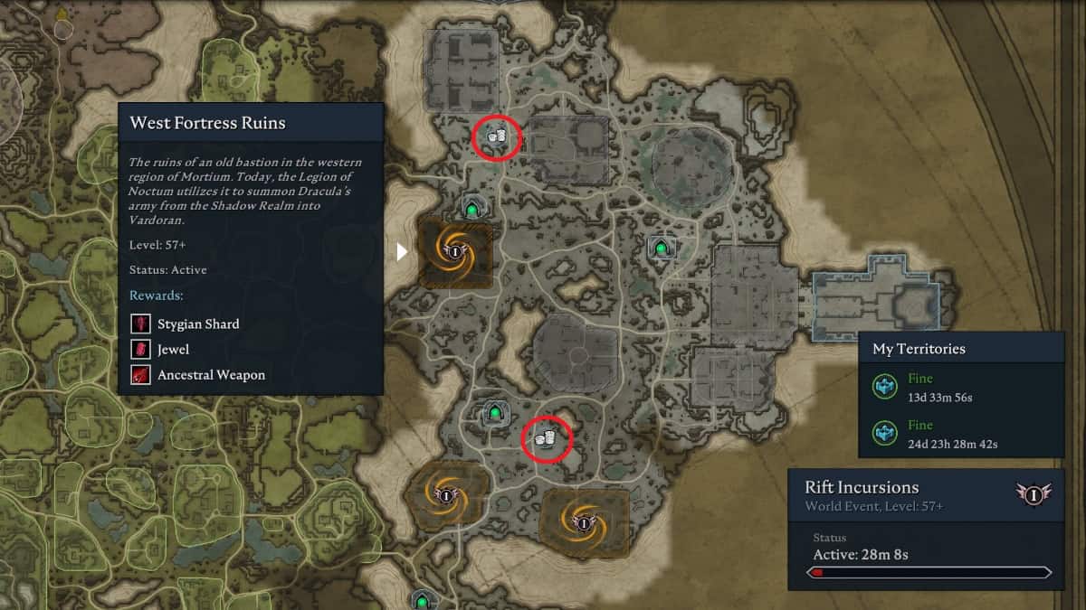 V Rising Rift Incursion guide
