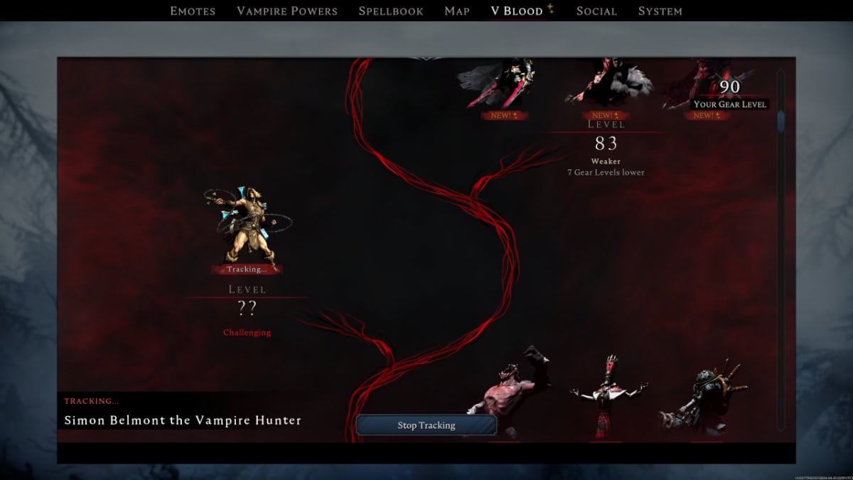 V Rising Simon Belmont location