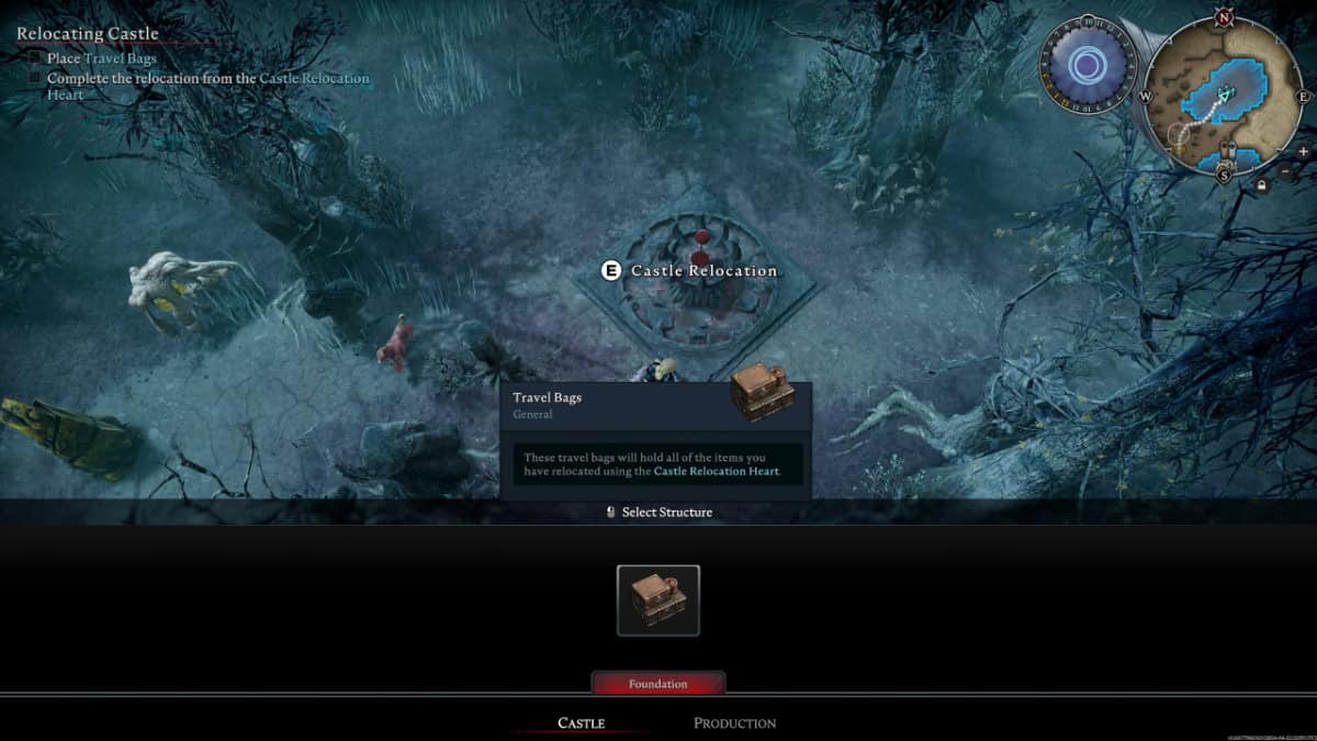 V Rising relocate castle mechanics