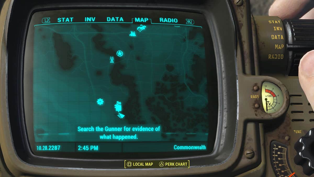 where to start best of three side quest in fallout 4