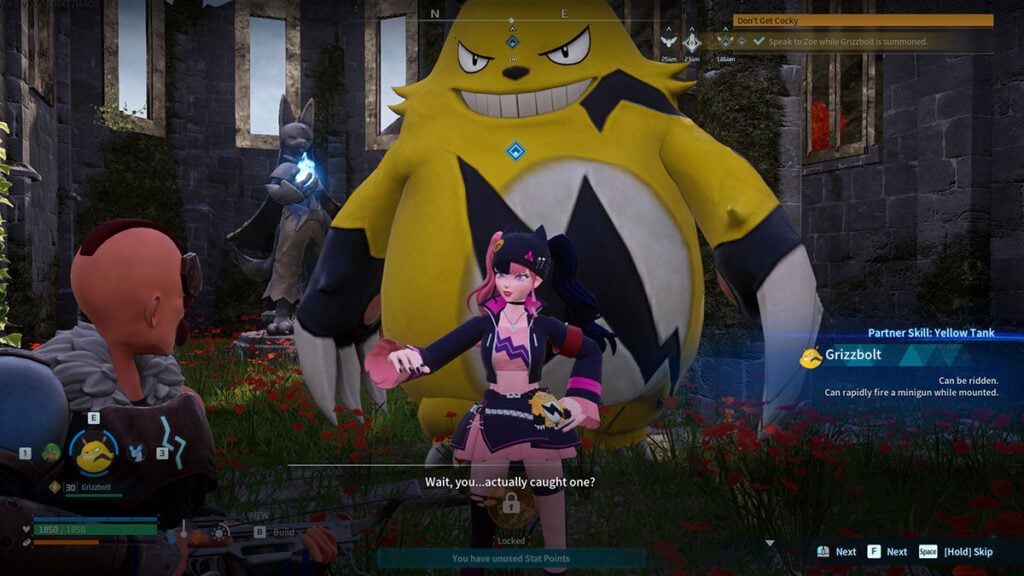 Recruiting Zoe & Grizzbolt Questline