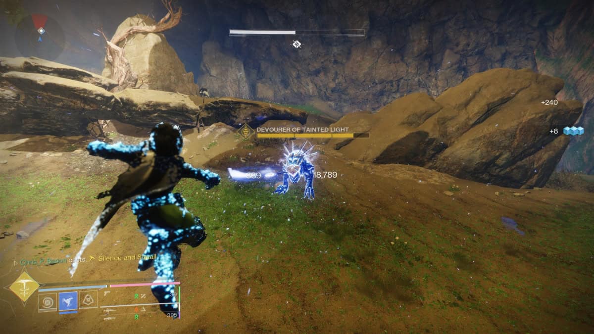 Devourer of Tainted Light Fight