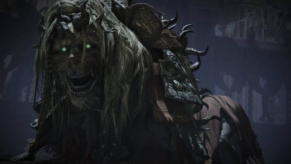 The Divine Beast Dancing Lion boss.