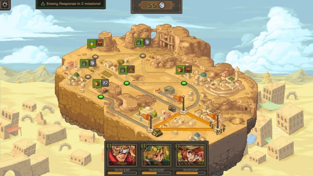 Metal Slug Tactics Stages