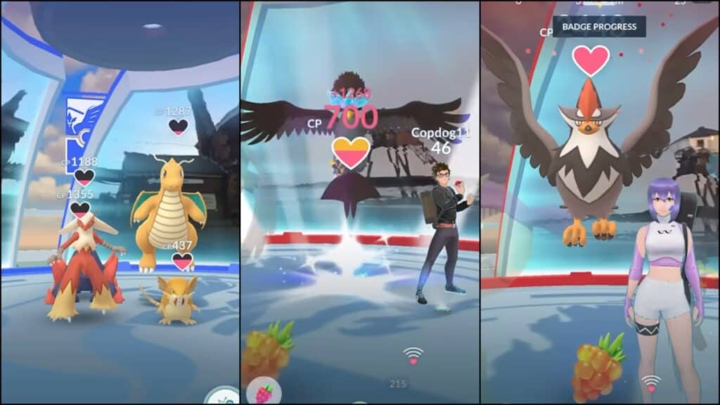 Pokemon Gym Defenders you can use to get Pokecoins in Pokemon Go