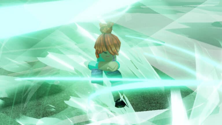 Weaponize Wisdom with Wild Psychic Moveset in The Strongest Battlegrounds Roblox A player uses Windstorm Fury in The Strongest Battlegrounds