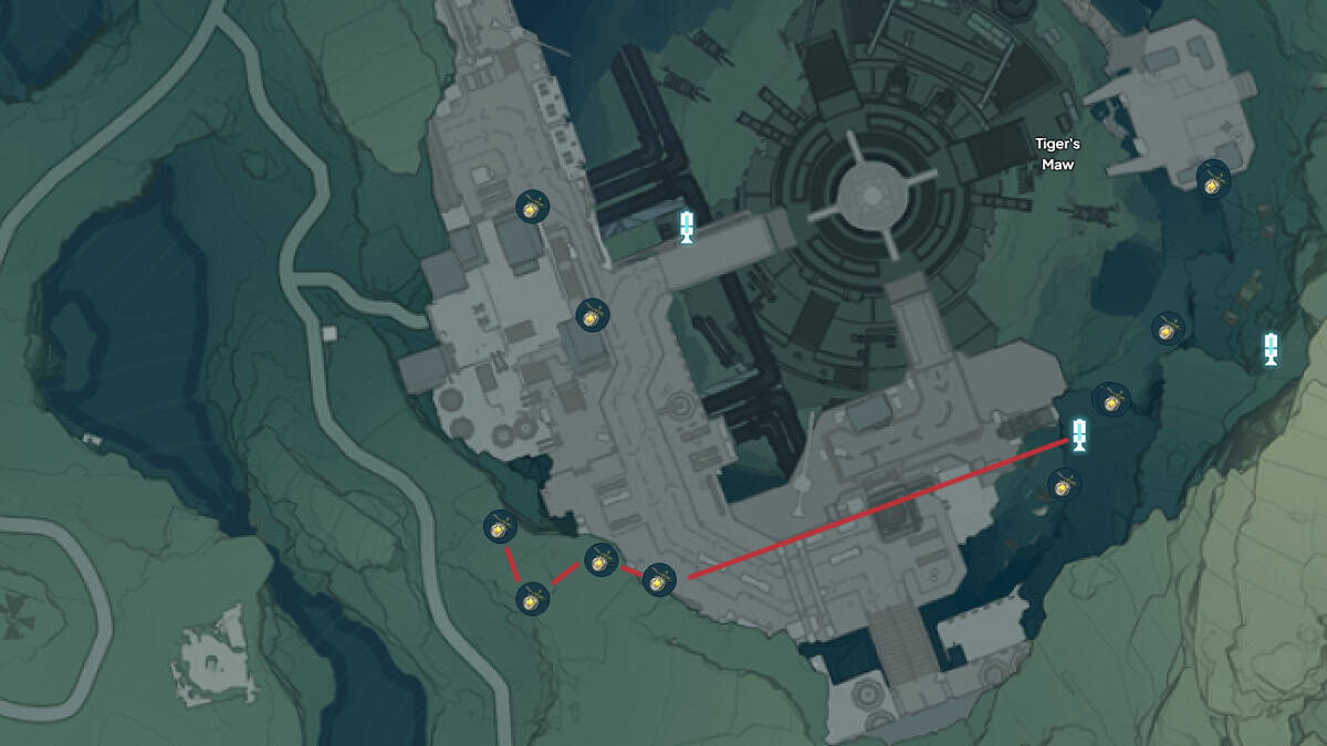 Lanternberry in the southwest cave of the Tiger's Maw Mine.