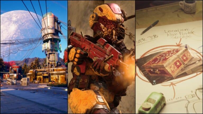 5 Weird No-Shows from the Xbox Showcase Characters and scenes from Halo Infinite, Forza 5, and The Outer Worlds