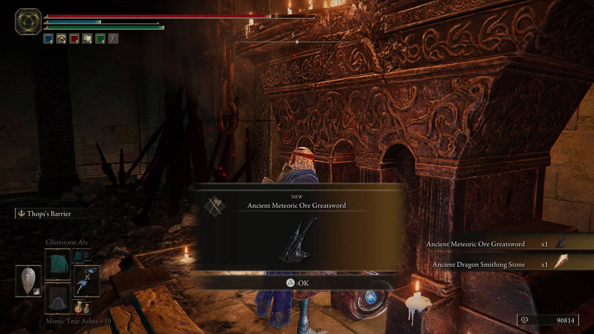 where to find ancient meteoric ore greatsword in elden ring
