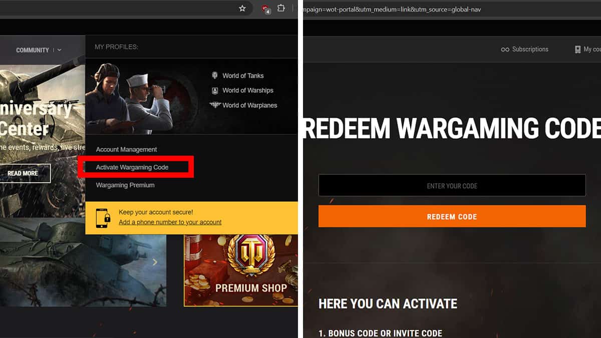 How Do I Redeem the Promotional Gift Codes?