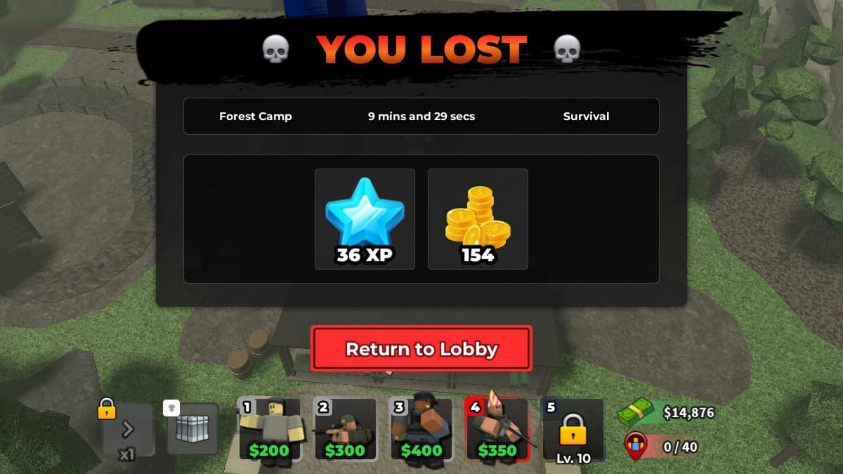 how to earn experience in roblox tds