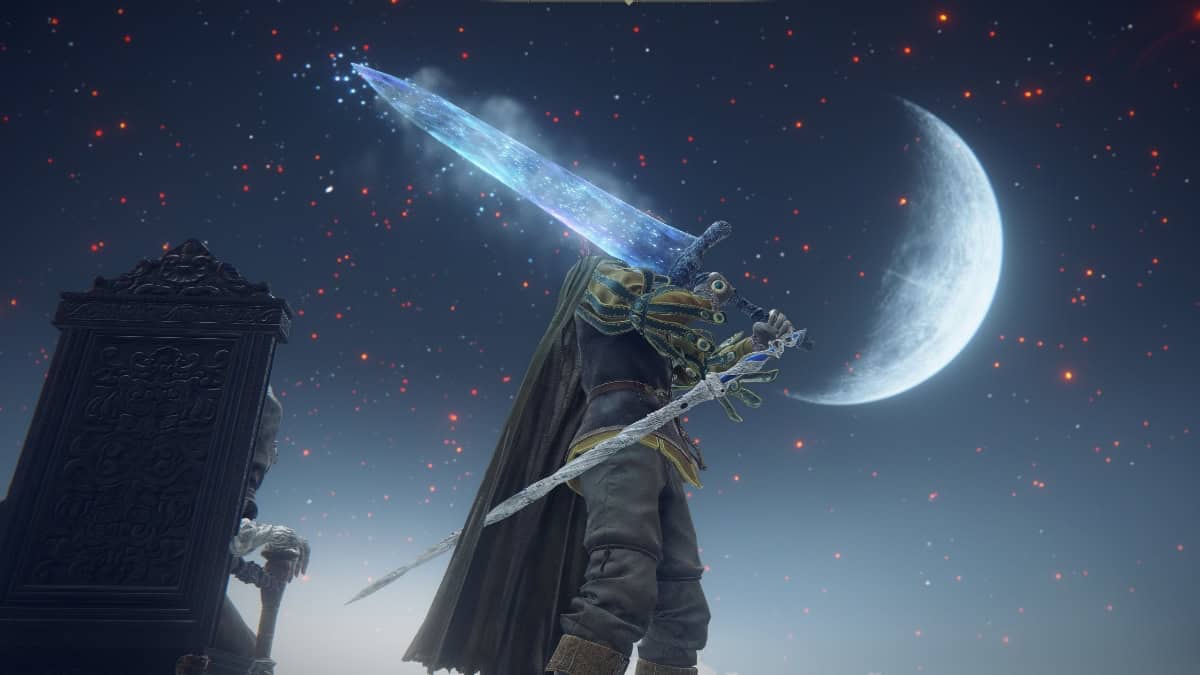 Elden Ring Dark Moon Greatsword build guide