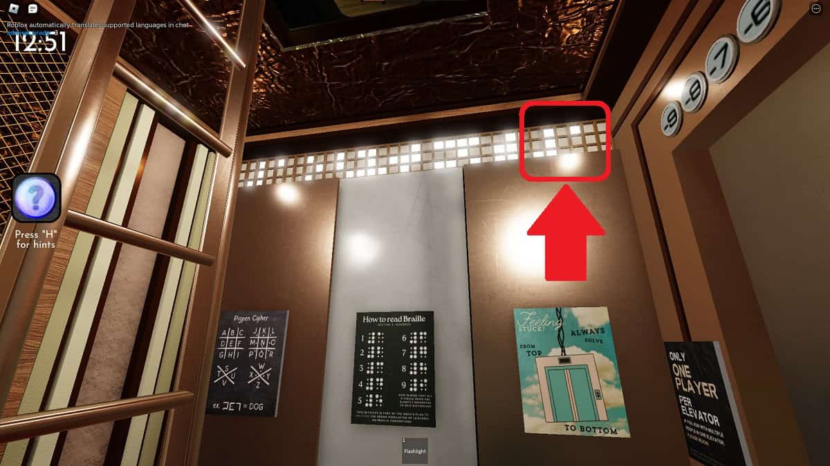 braille puzzle solution, roblox terminal escape room