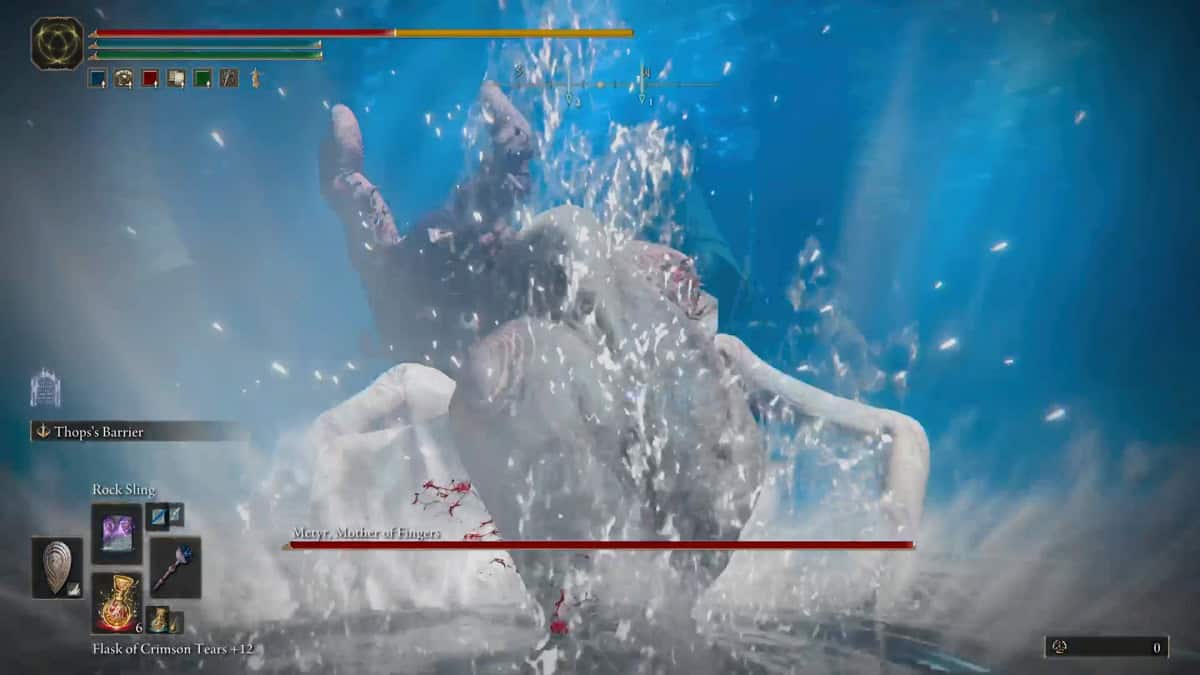 metyr mother of fingers head slam attack