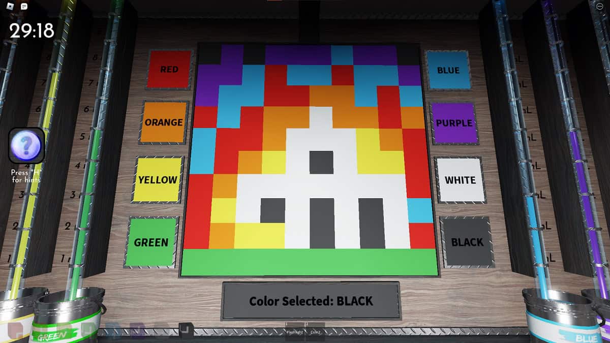 paint by numbers puzzle solution