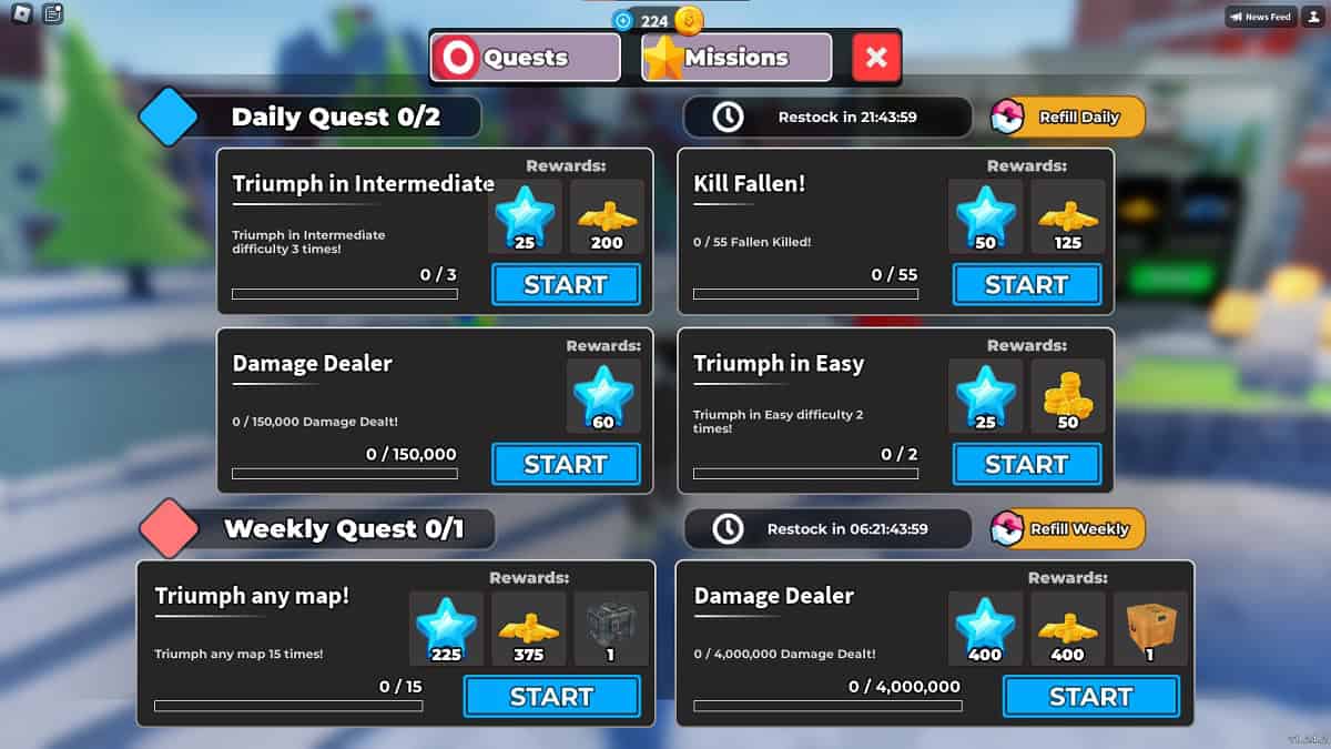 roblox tds beginners guide: completing quests for gems