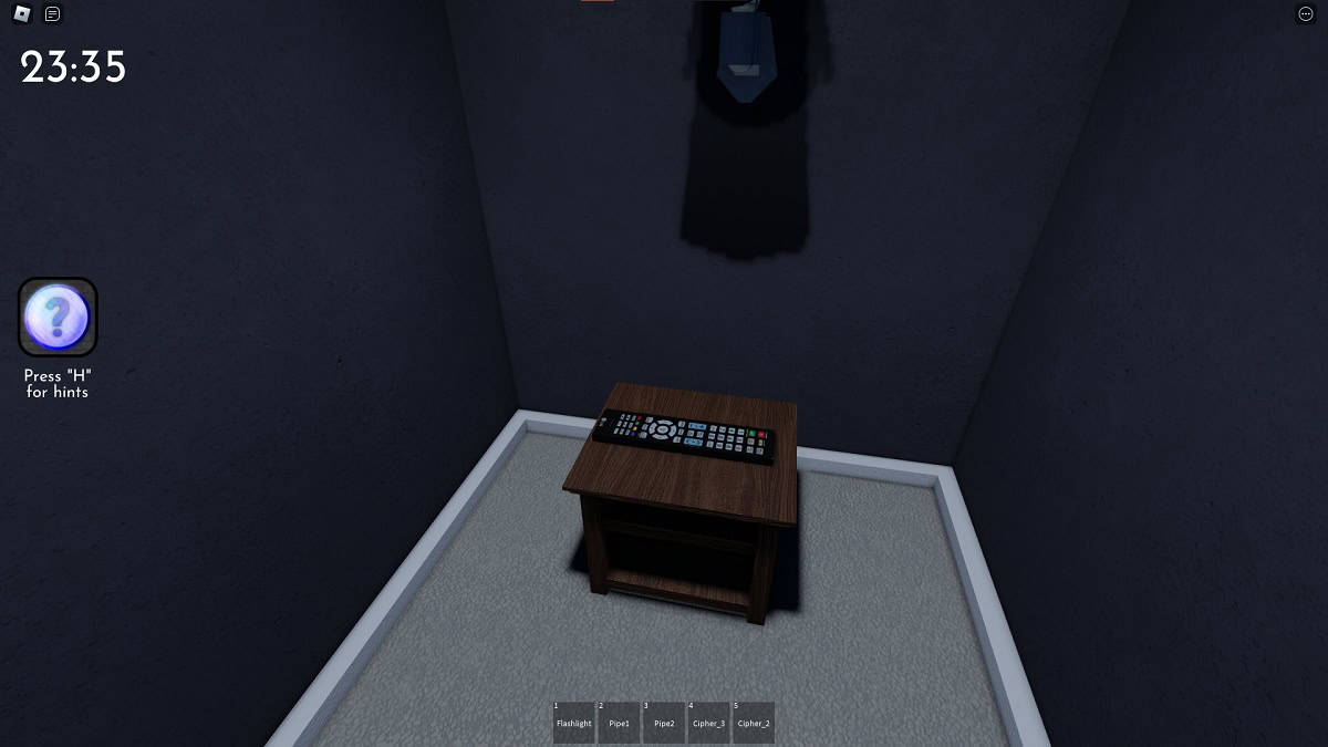 remote location in the underground maze