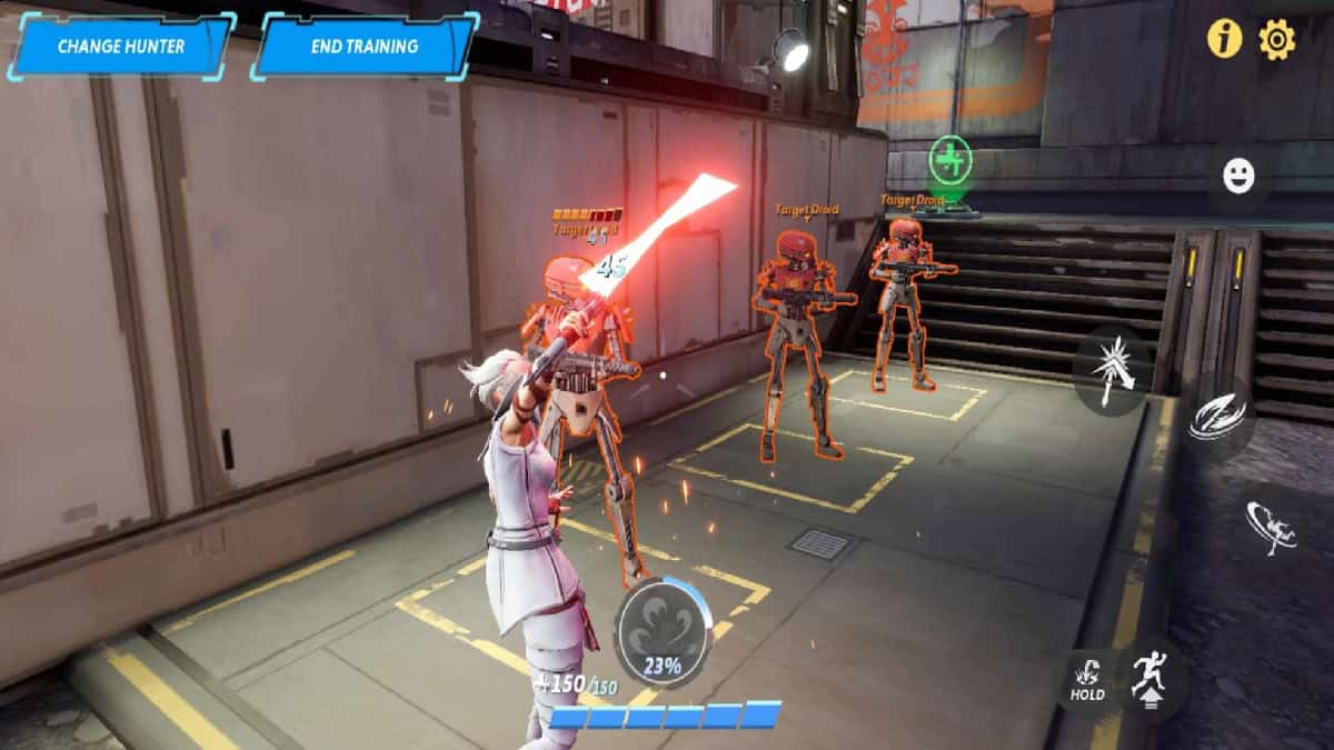 playing rieve, a damage class hunter