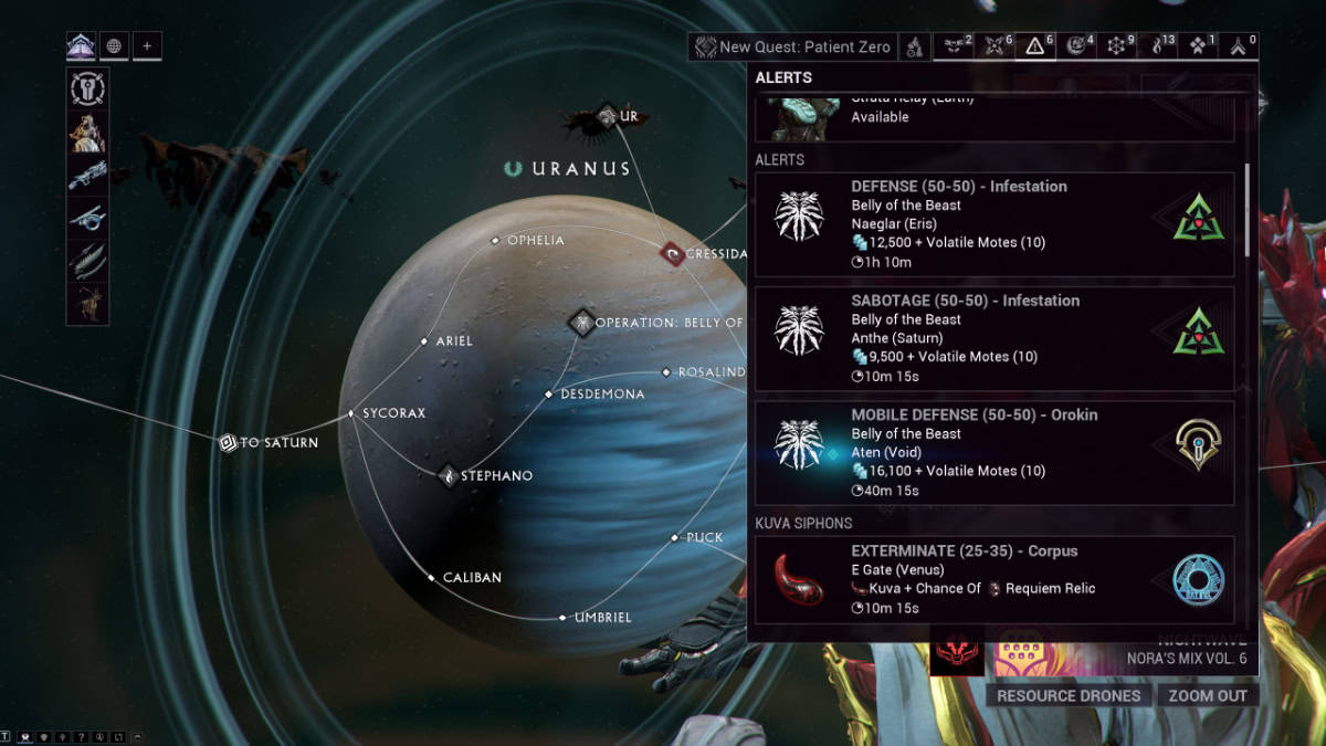 Warframe Volatile Motes guide