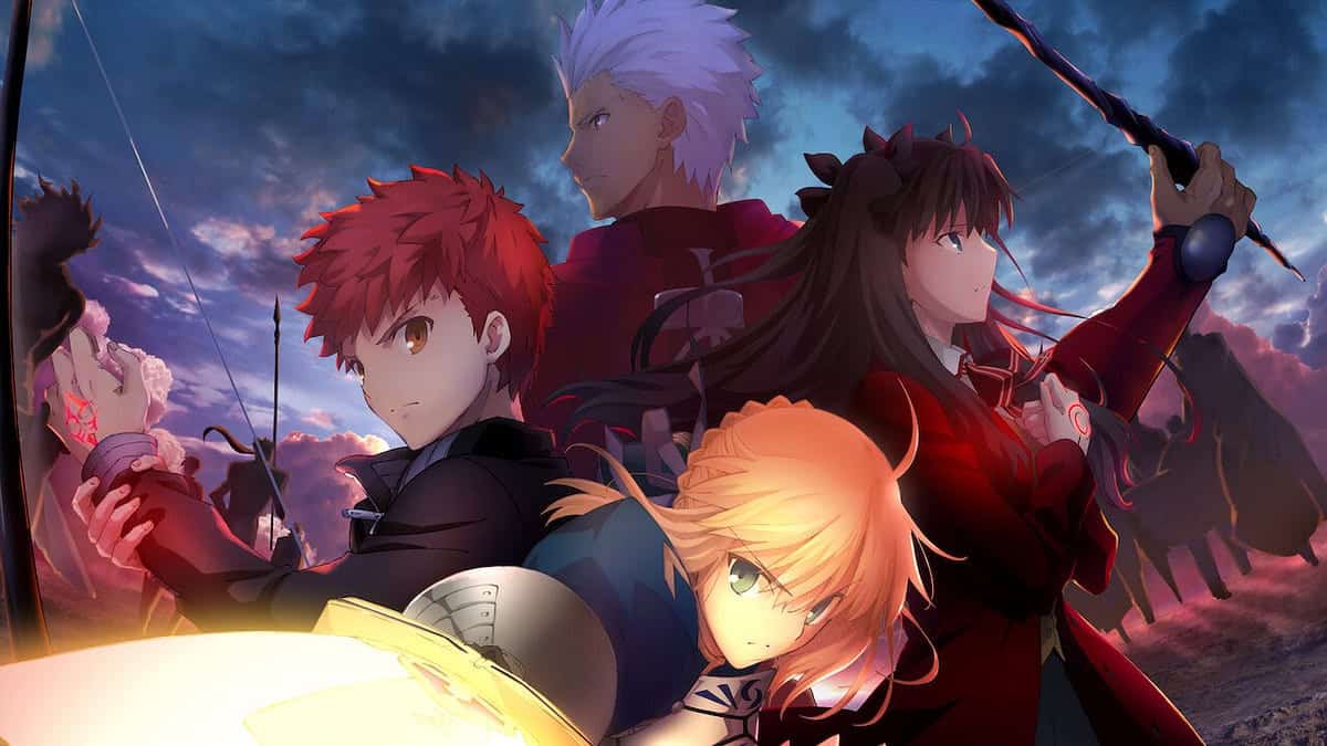Fate/stay night: Unlimited Blade Works artwork.