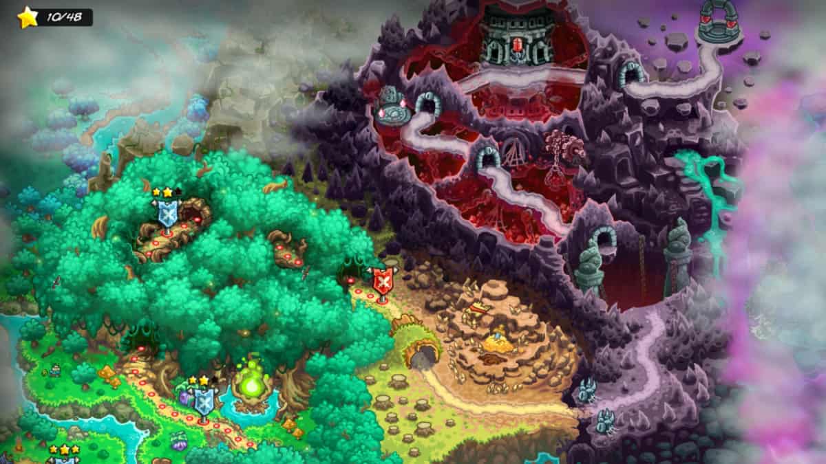 A map of the kingdoms