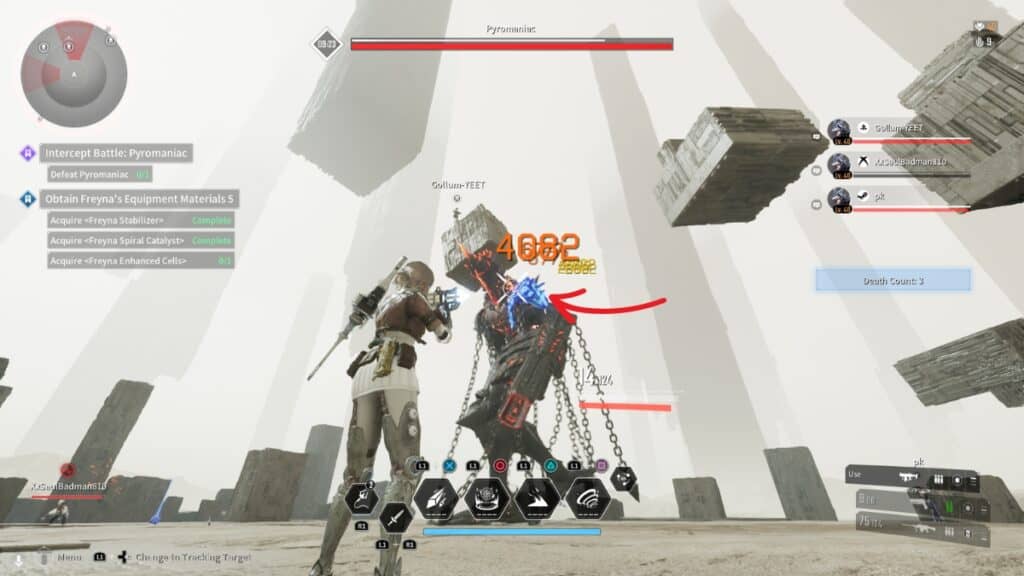 Pyromaniac Weak Spots The First Descendant