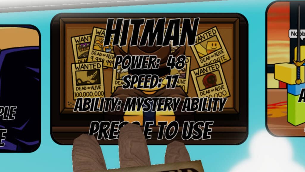 The power details of the Hitman Glove