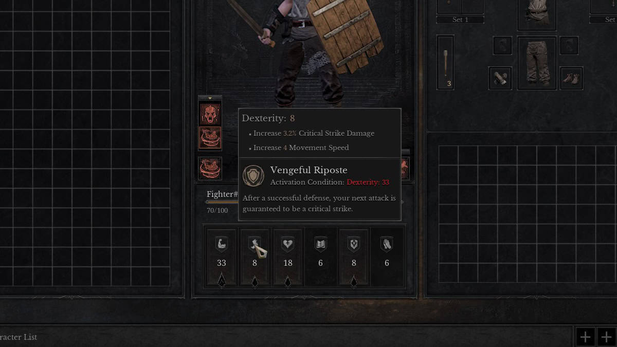 best passives for solo fighter build dungeonborne