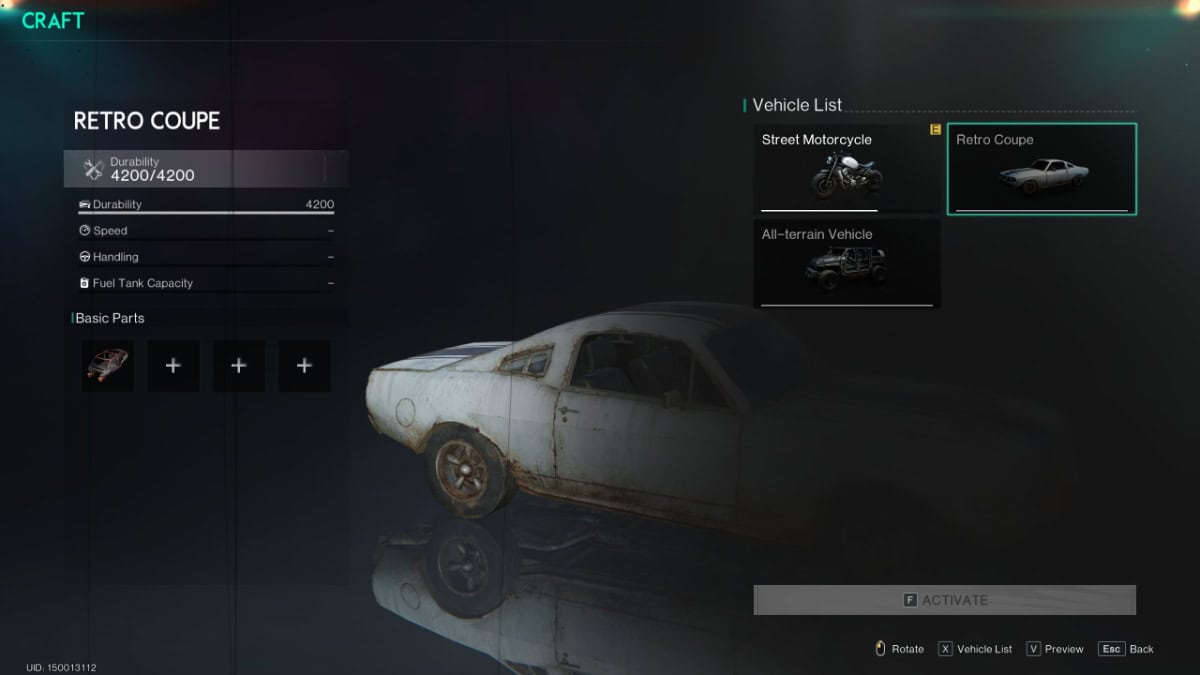 Once Human car unlock guide