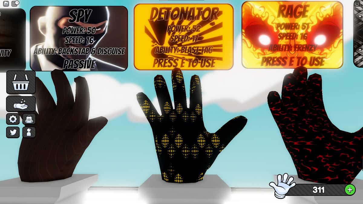 one of the best gloves in slap battles, the detonator glove