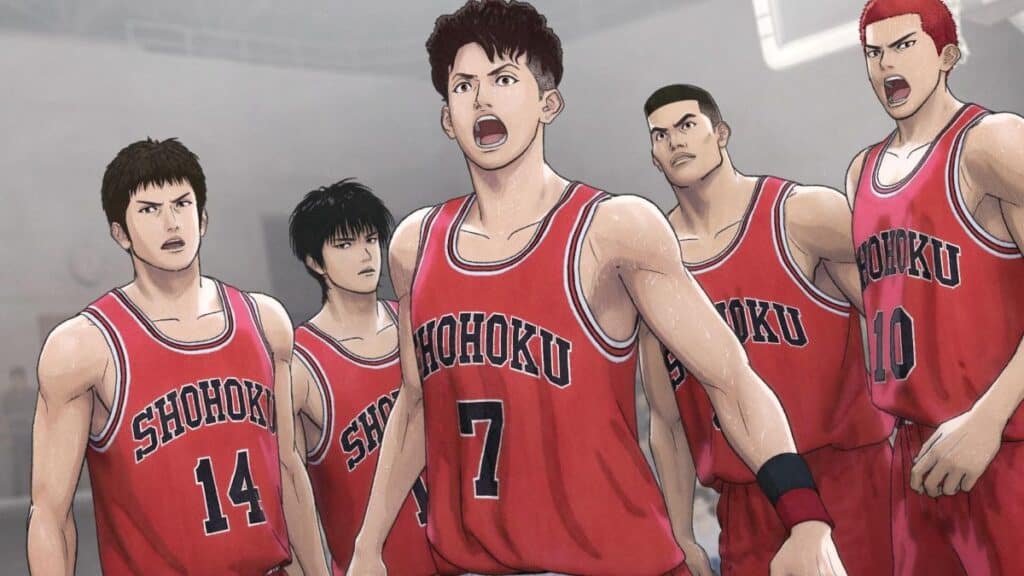 This Excellent Anime Basketball Movie is Dunking on Disney’s Top Ten A group shot from The First Slam Dunk