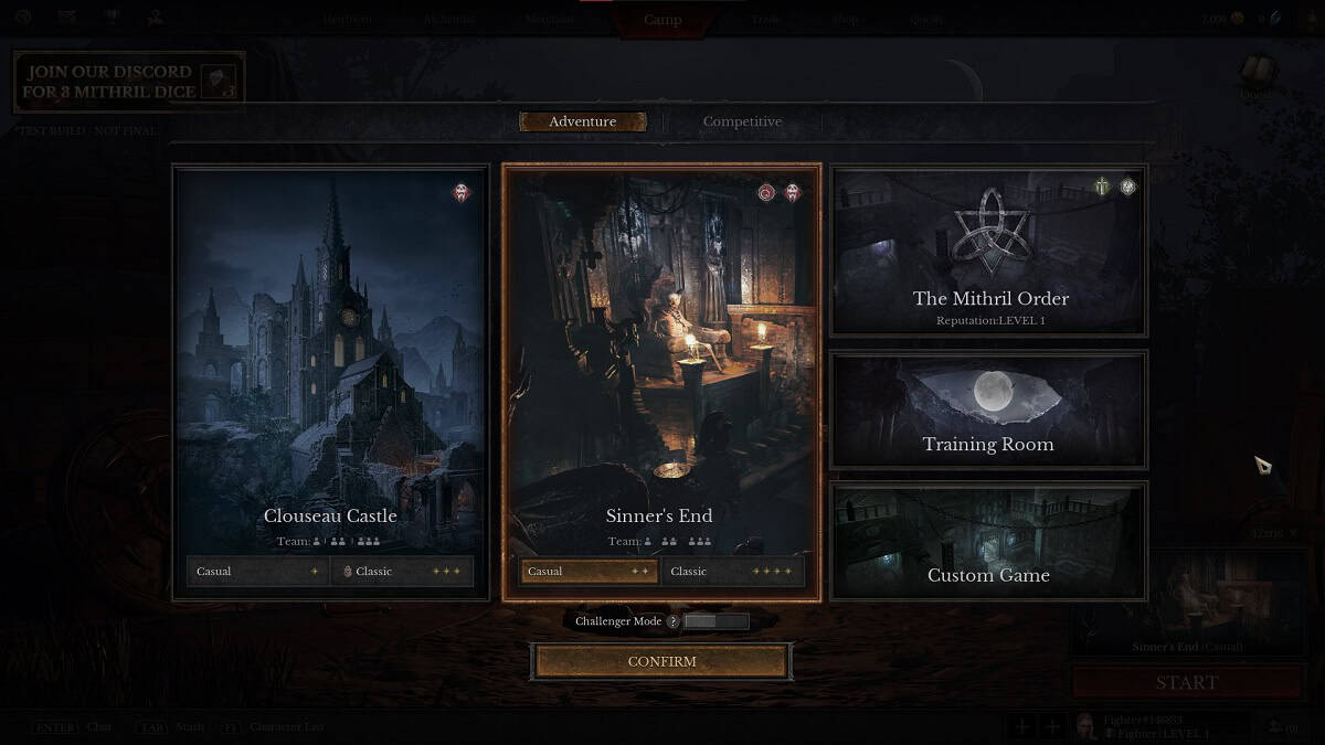 all game modes featured in dungeonborne