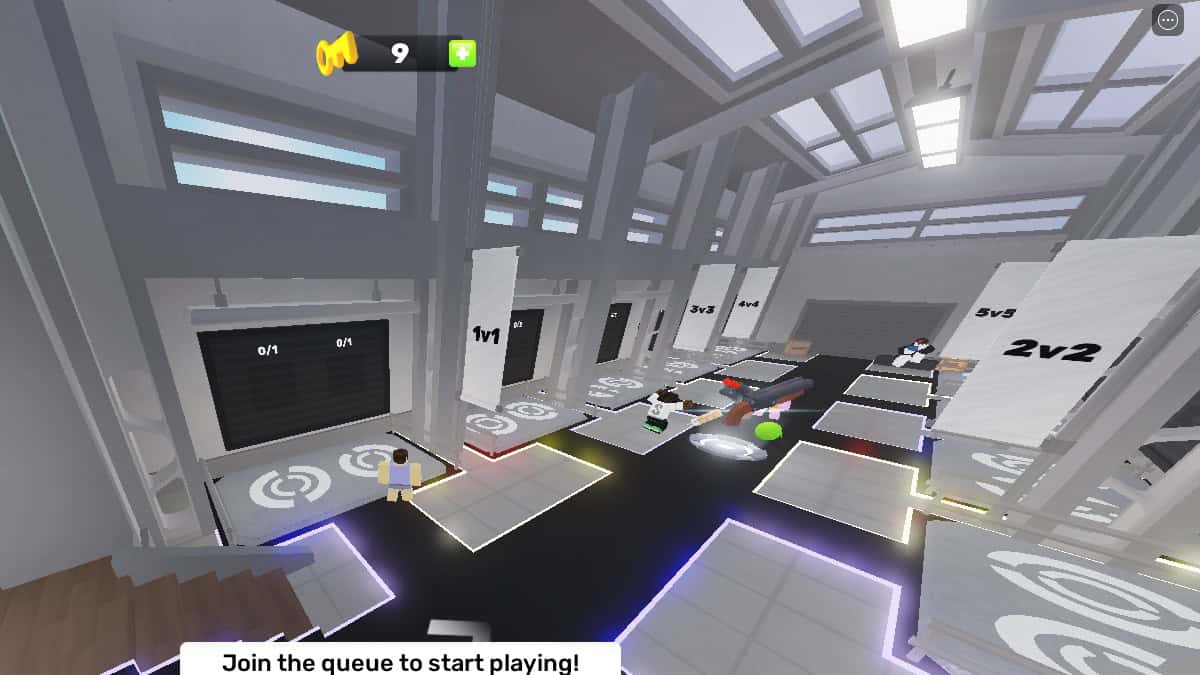 the match lobby for rivals