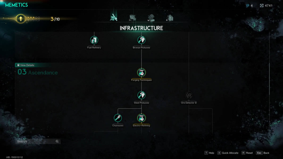 Once Human memetics screen