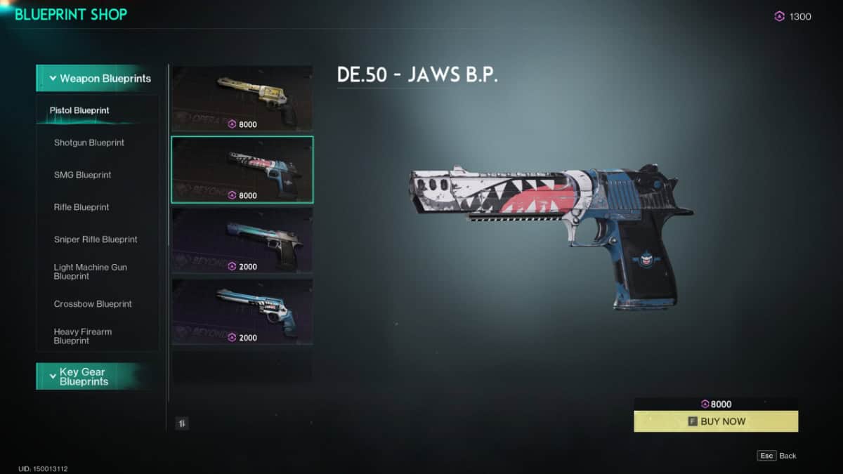 Once Human jaws meta build gun