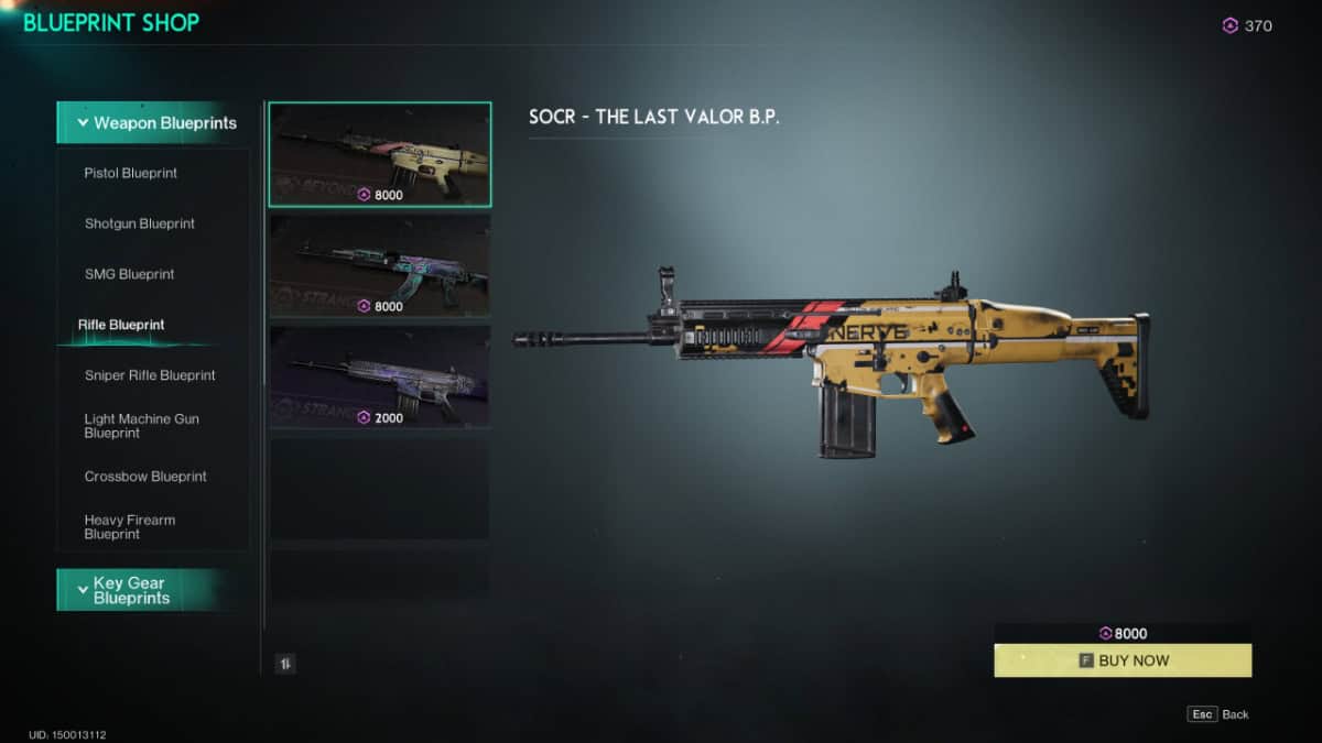 Once Human Shrapnel build guide