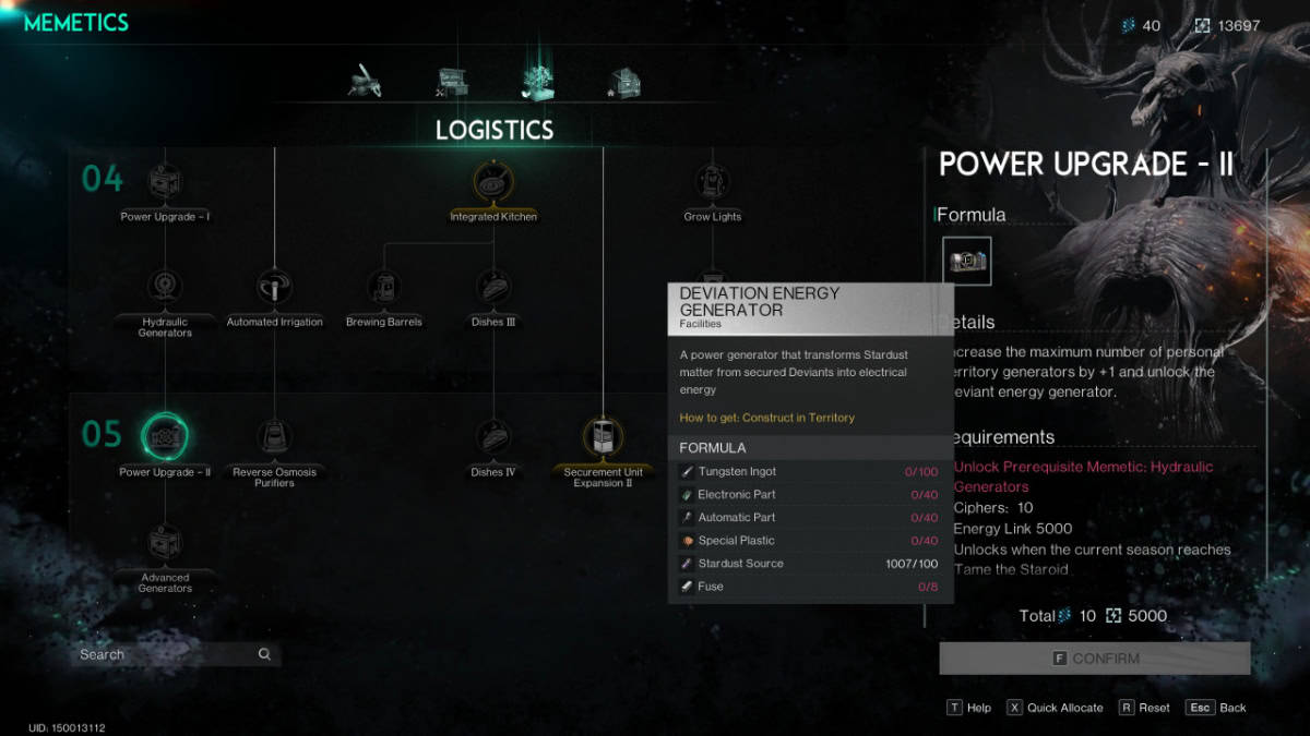 Once Human Deviation Energy Generator guide