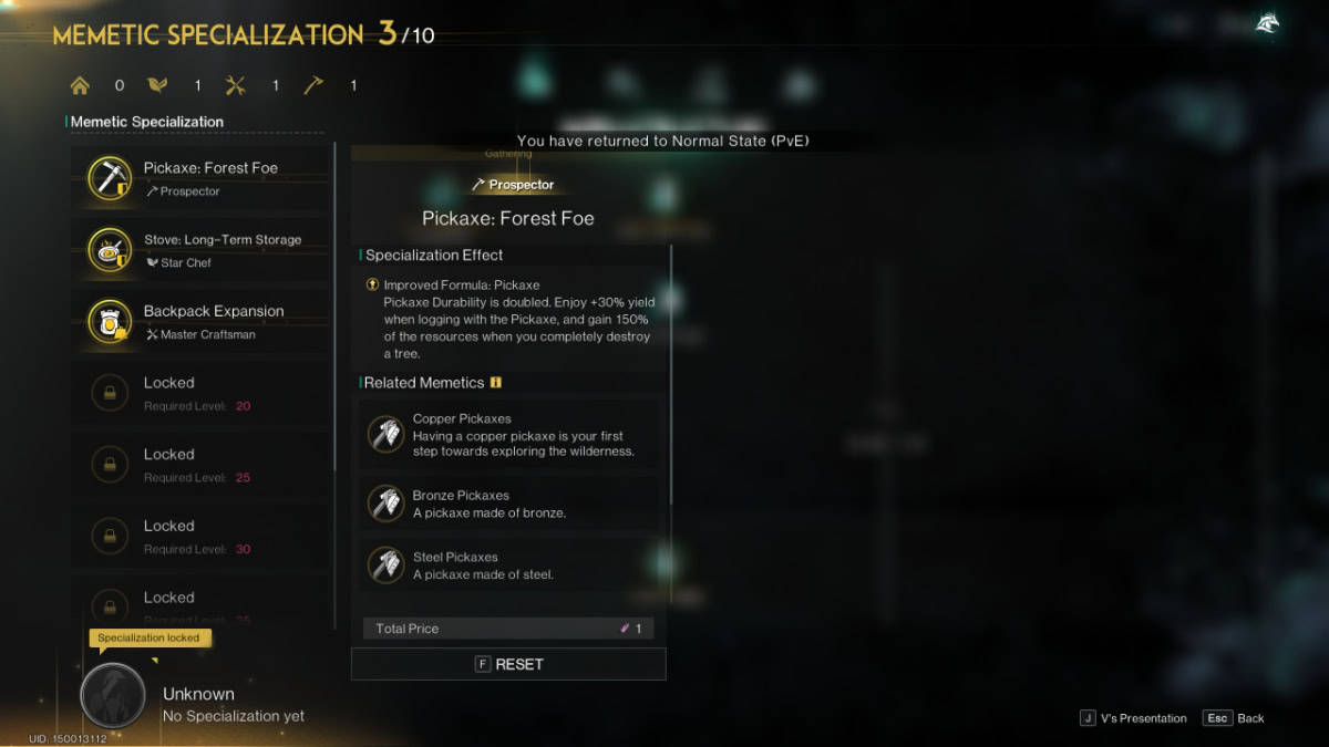 Once Human best specializations guide